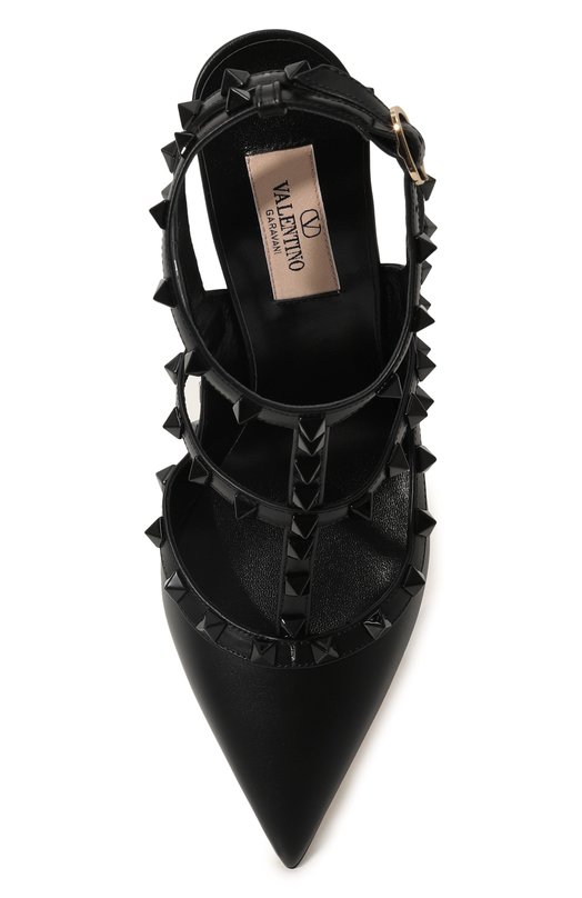 фото Кожаные туфли rockstud valentino