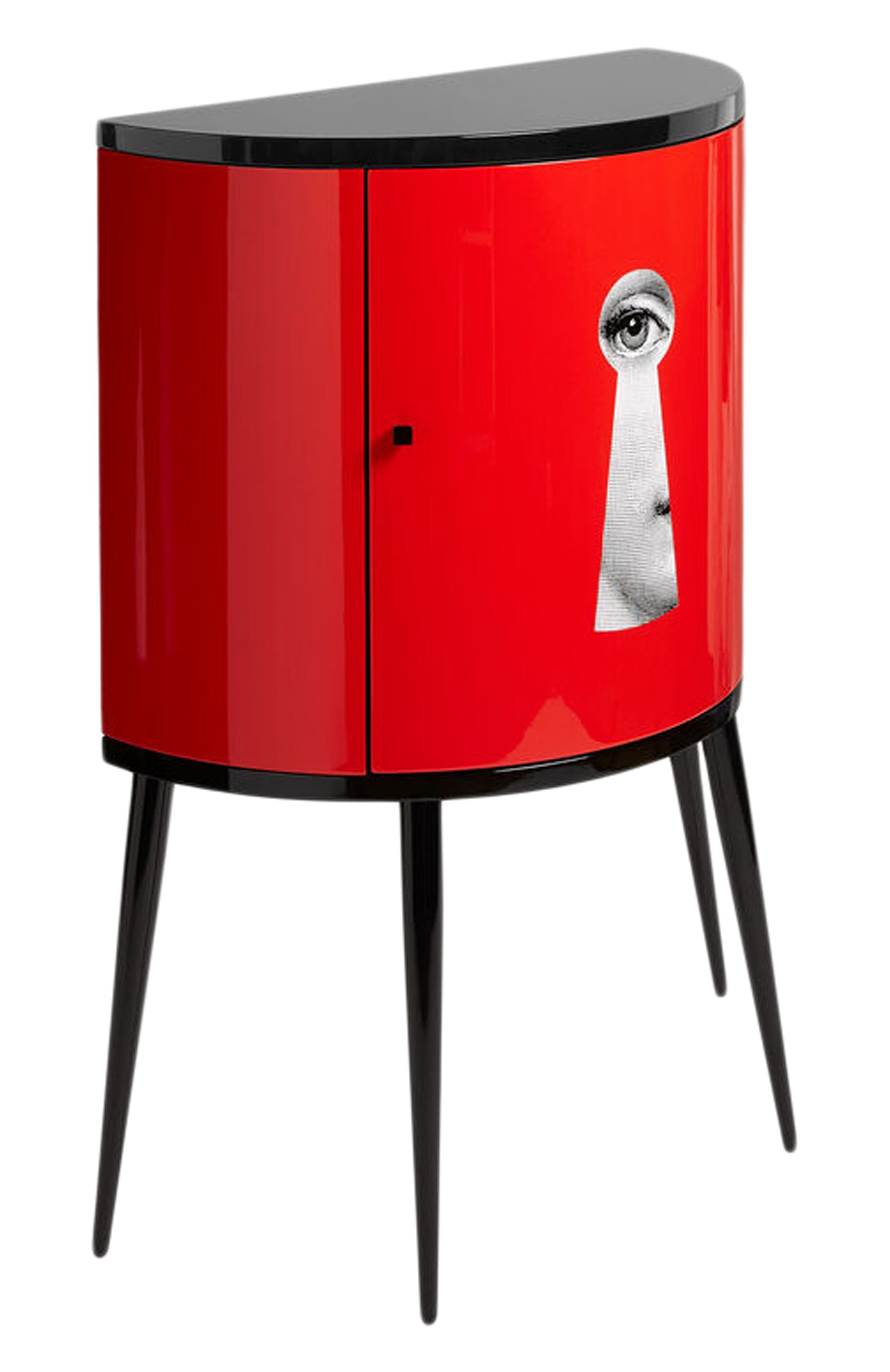 Консоль serratura FORNASETTI красного цвета по цене 1195000 руб., арт. M51Y002, фото 3 Консоль serratura FORNASETTI, арт. M51Y002, фото 3