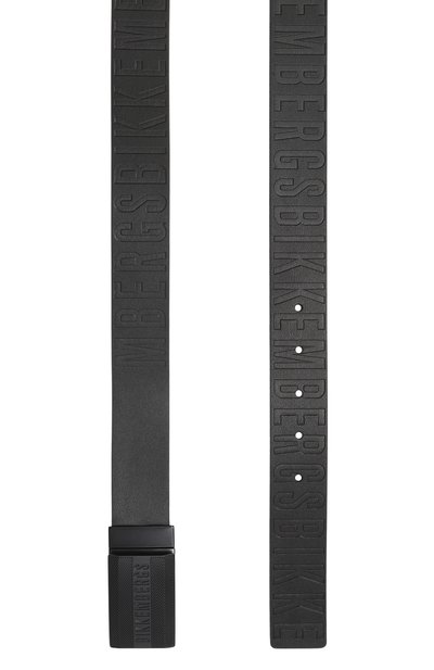 Кожаный ремень DIRK BIKKEMBERGS черного цвета по цене 11750 руб., арт. BKCU01221M120, фото 3 Кожаный ремень DIRK BIKKEMBERGS, арт. BKCU01221M120, фото 3