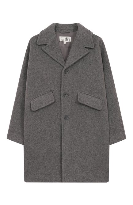 Шерстяное пальто MM6, арт. M60833/MM00W