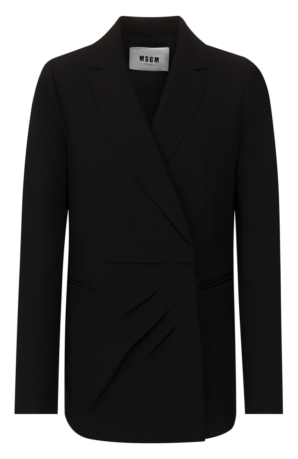 Жакет MSGM черного цвета по цене 51650 руб., арт. 2741MDG01 195600, фото 1 Жакет MSGM, арт. 2741MDG01 195600, фото 1