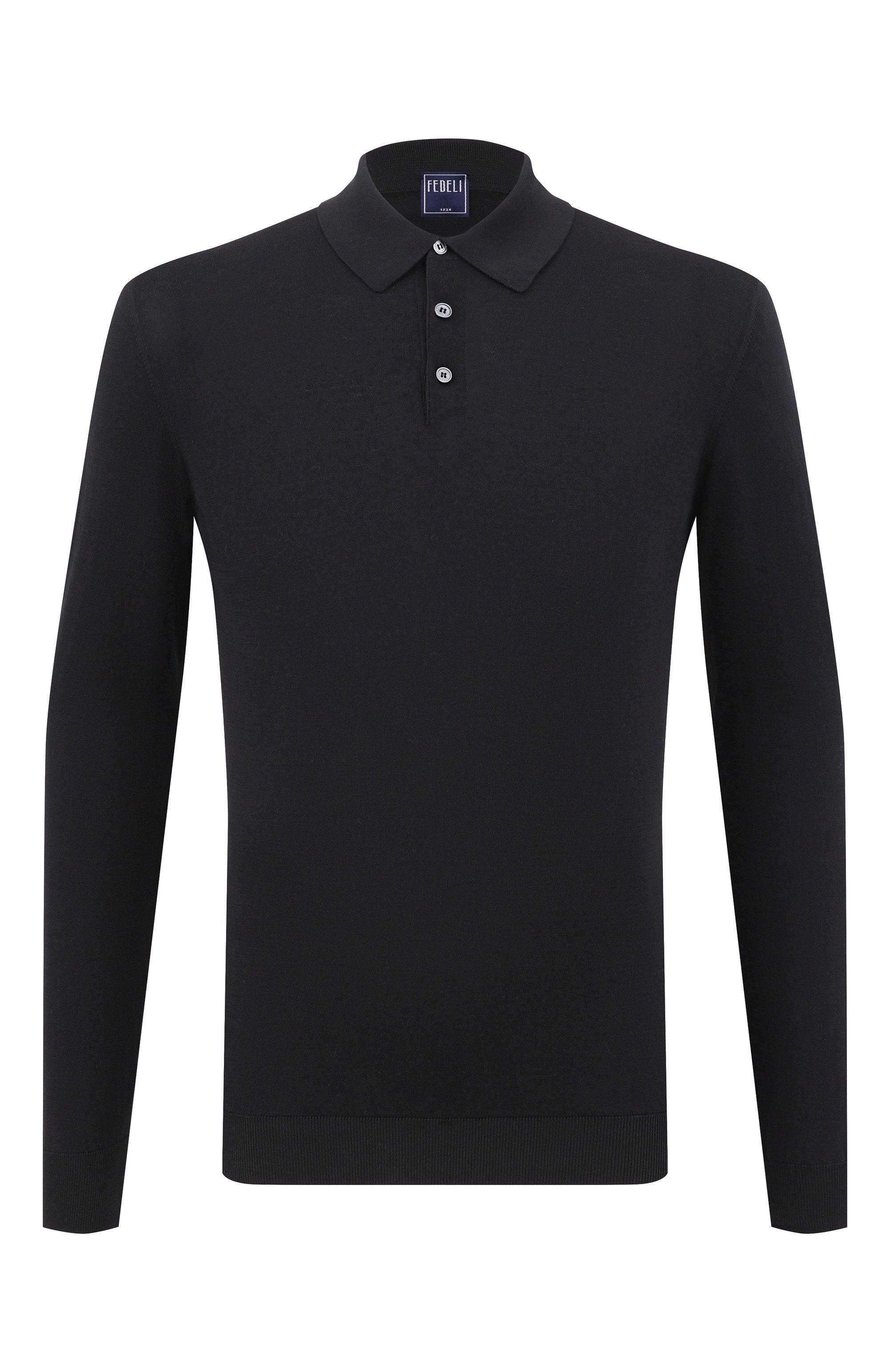 Хлопковое поло FEDELI, арт. MU0D5911/GIZA LIGHT DUSTY, фото 1