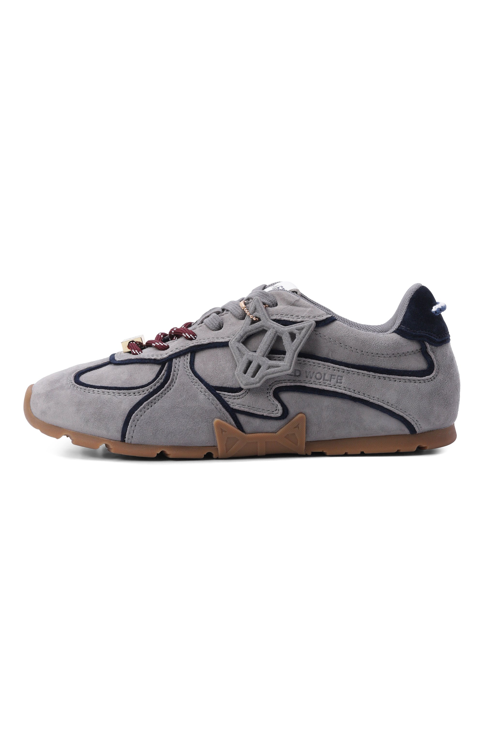 Замшевые кроссовки adored NAKED WOLFE темно-серого цвета по цене 29400 руб., арт. AD0RED/SUEDE, фото 4 Замшевые кроссовки adored NAKED WOLFE, арт. AD0RED/SUEDE, фото 4