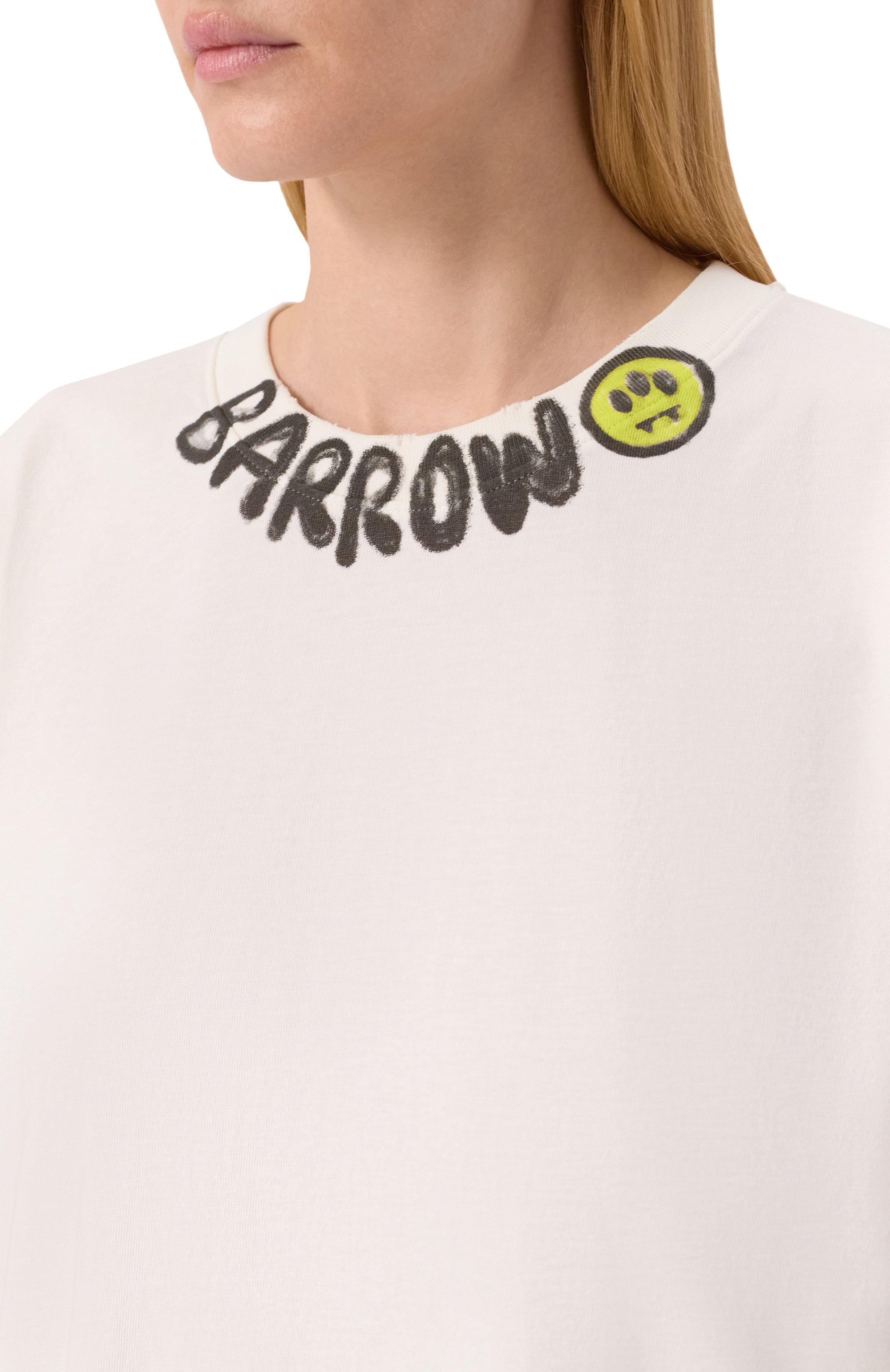 Хлопковая футболка BARROW, арт. F4BWW0TH066, фото 5