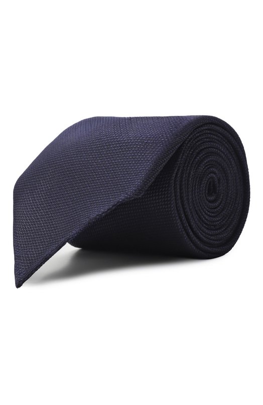 Шелковый галстук Brunello Cucinelli MX8760018 Синий MX8760018