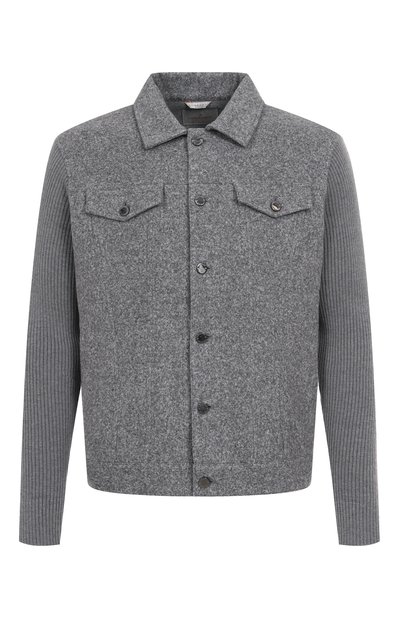 Мужская комбинированная куртка-рубашка CAPOBIANCO, арт. 19M345.FS00.