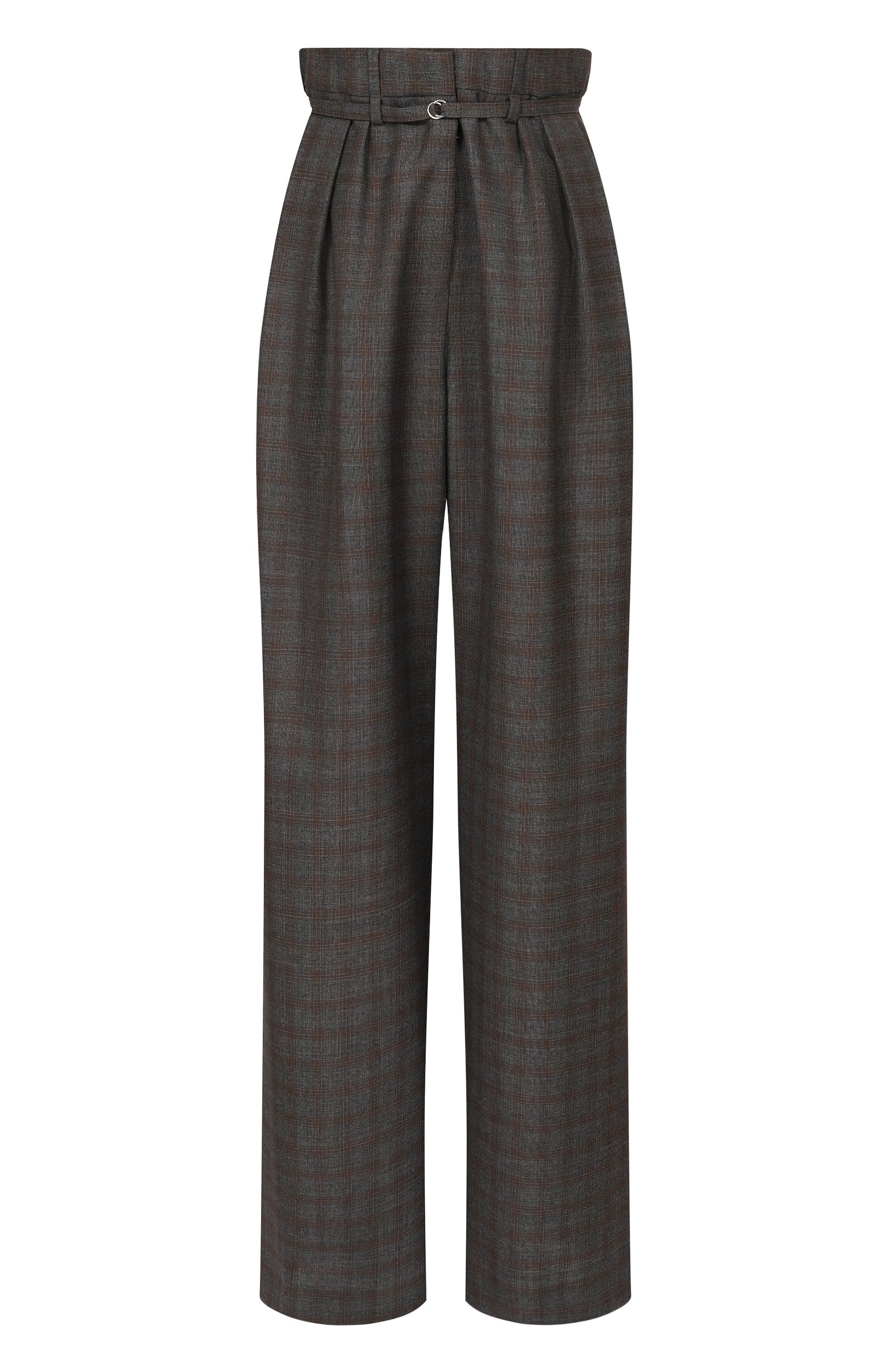 Шерстяные брюки DRIES VAN NOTEN серого цвета по цене 121000 руб., арт. 262-130906/4264, фото 1 Шерстяные брюки DRIES VAN NOTEN, арт. 262-130906/4264, фото 1