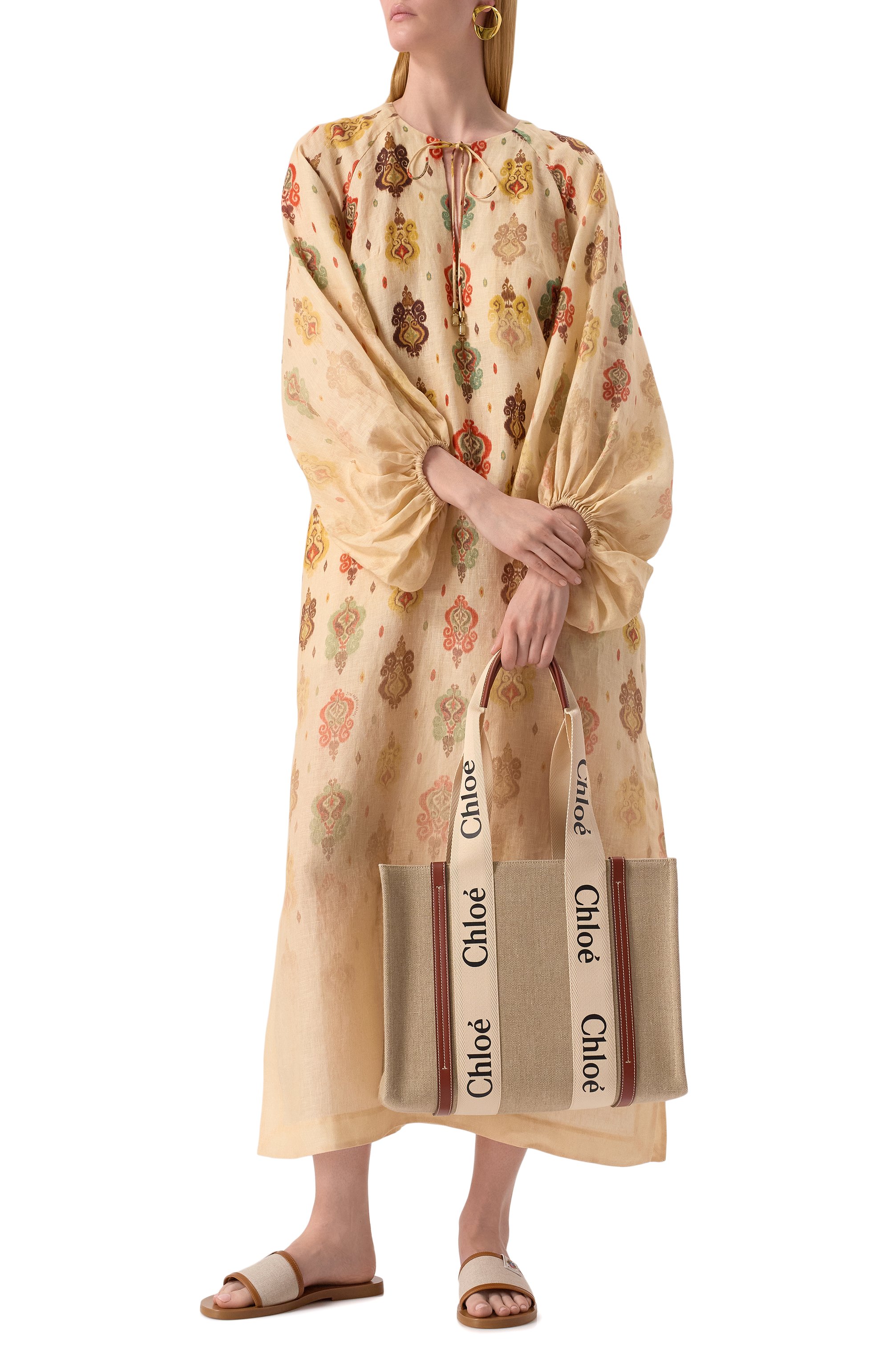 Сумка-тоут woody CHLOÉ, арт. CHC22AS383I26, фото 7