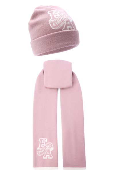 Комплект из шапки и шарфа EMPORIO ARMANI, арт. EB001678/AF27314
