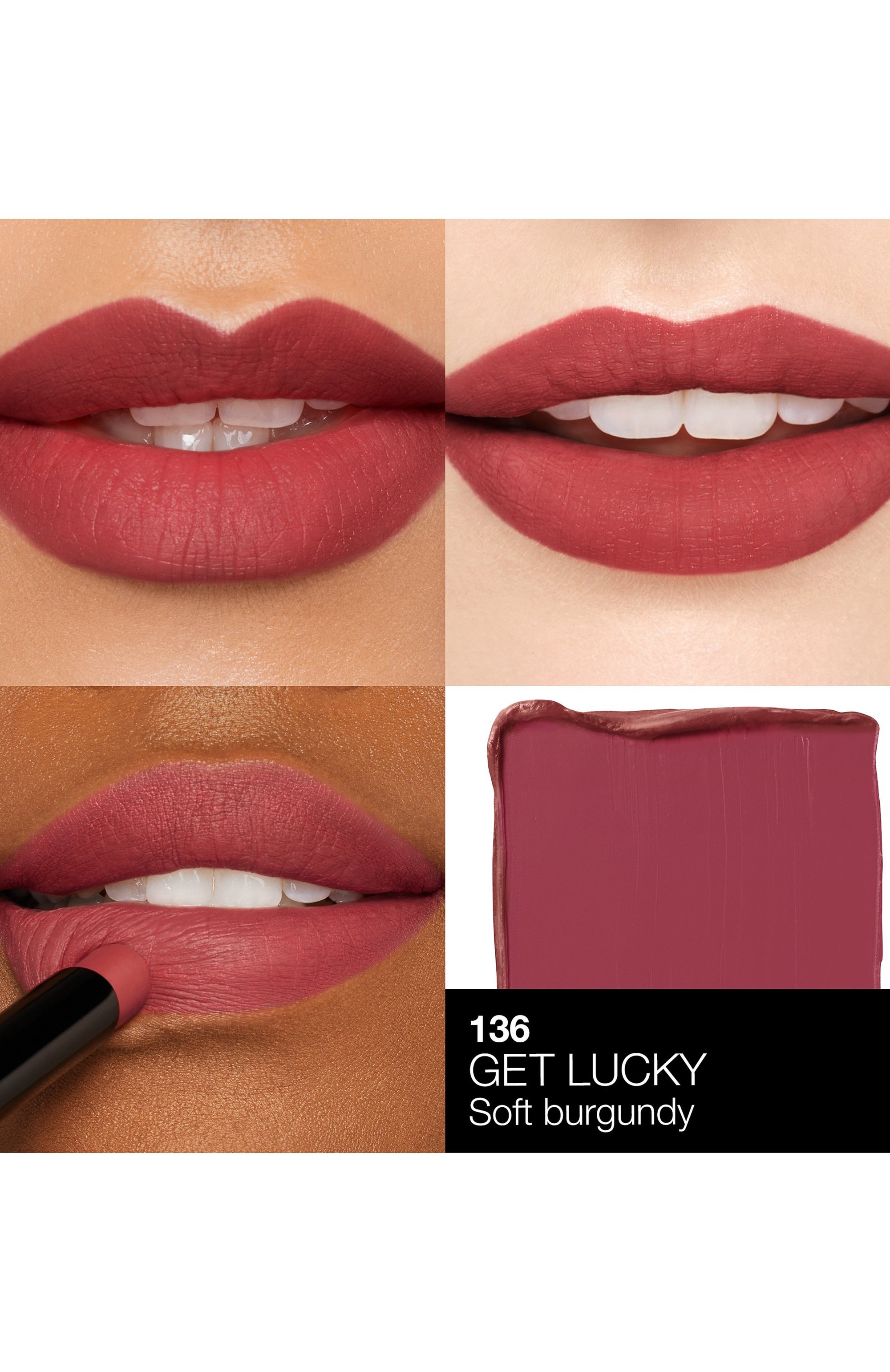 Помада для губ powermatte lipstick, оттенок get lucky NARS цвета по цене 4990 руб., арт. 34503459NS, фото 3 Помада для губ powermatte lipstick, оттенок get lucky NARS, арт. 34503459NS, фото 3