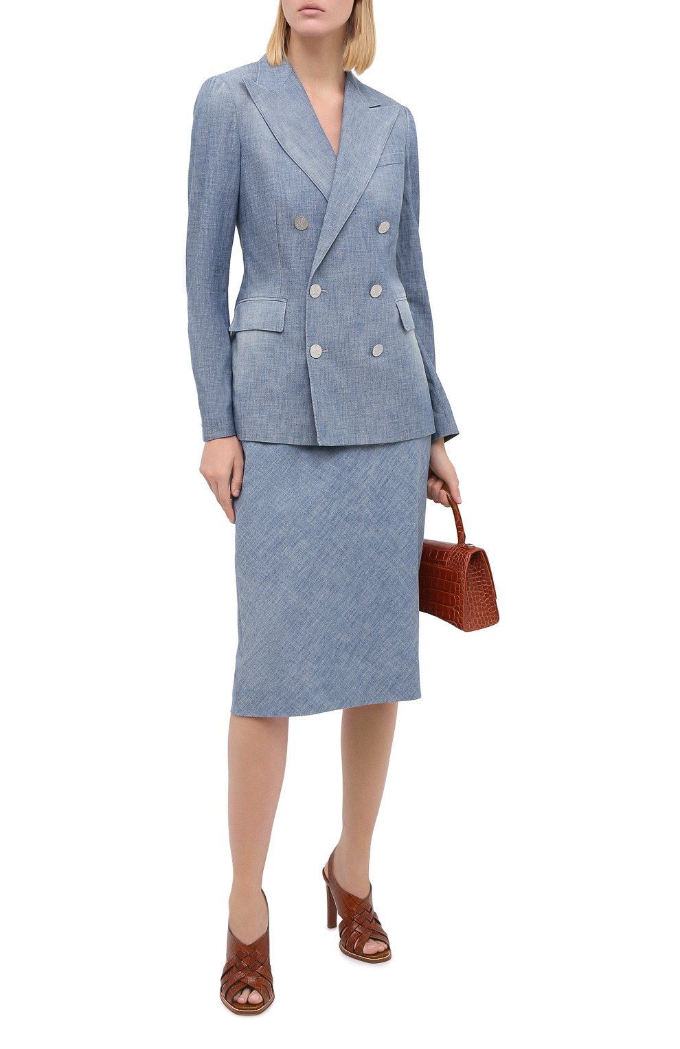 Кожаные босоножки RALPH LAUREN, арт. 800818983, фото 2