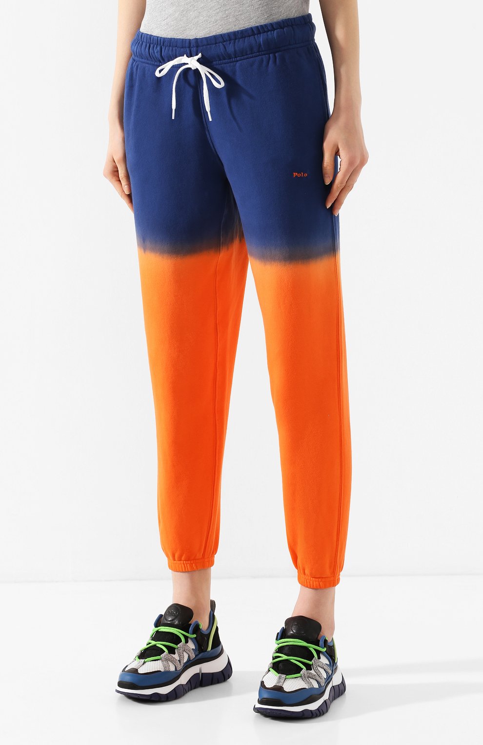 Хлопковые джоггеры POLO RALPH LAUREN, арт. 211779488, фото 3