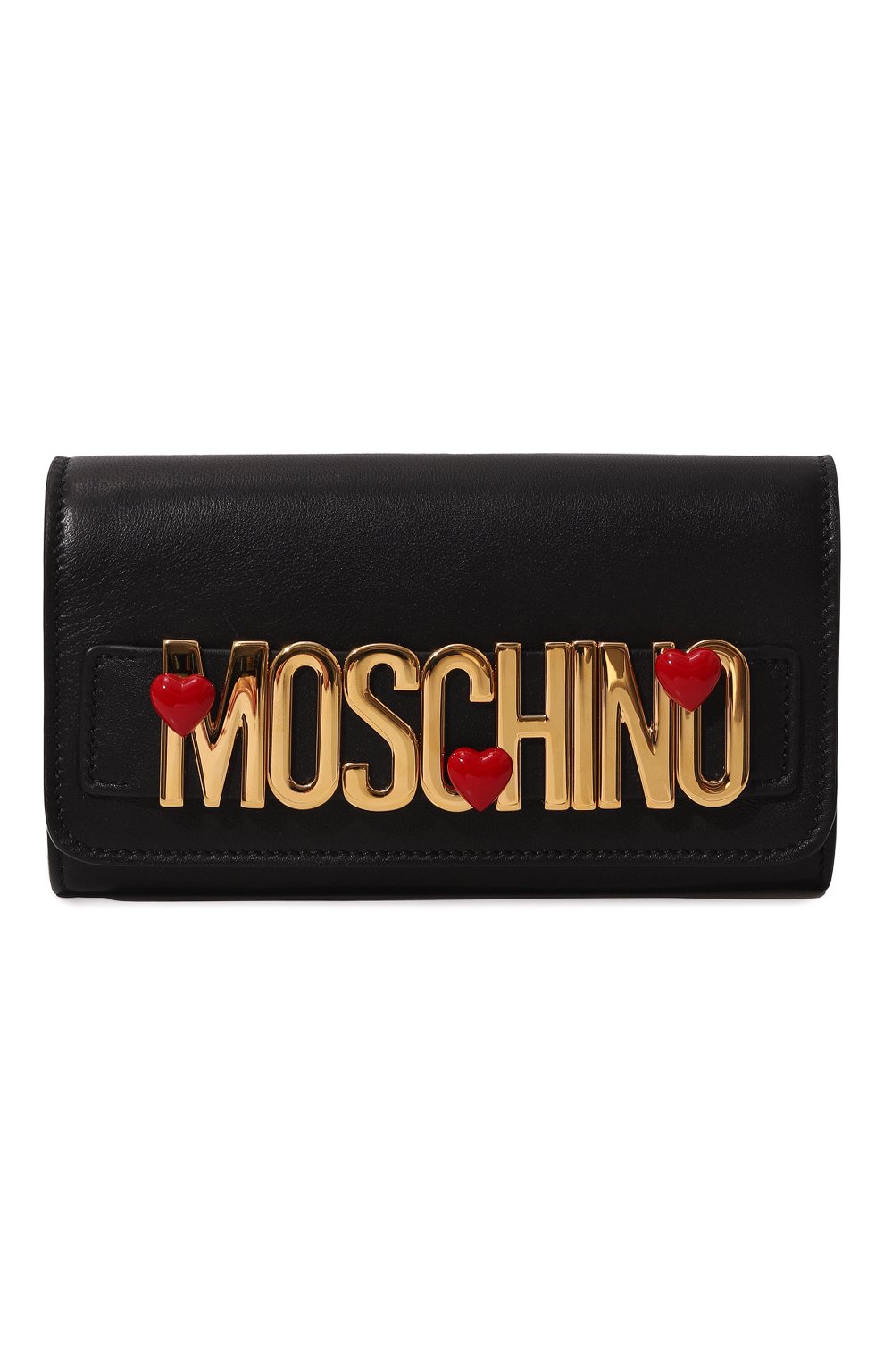 Кожаный кошелек на цепочке MOSCHINO, арт. A8120/8002, фото 1