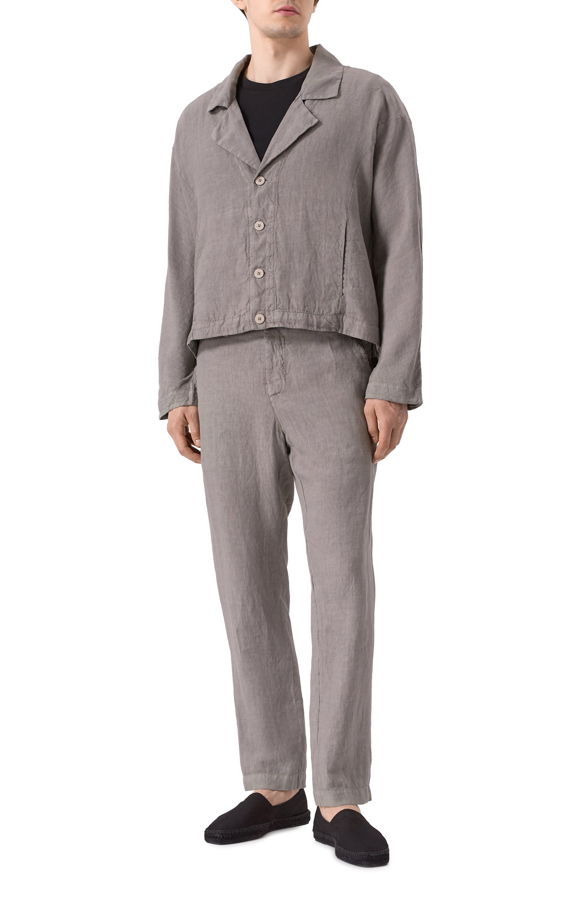 Льняной пиджак TRANSIT, арт. CFUTRZD137, фото 3