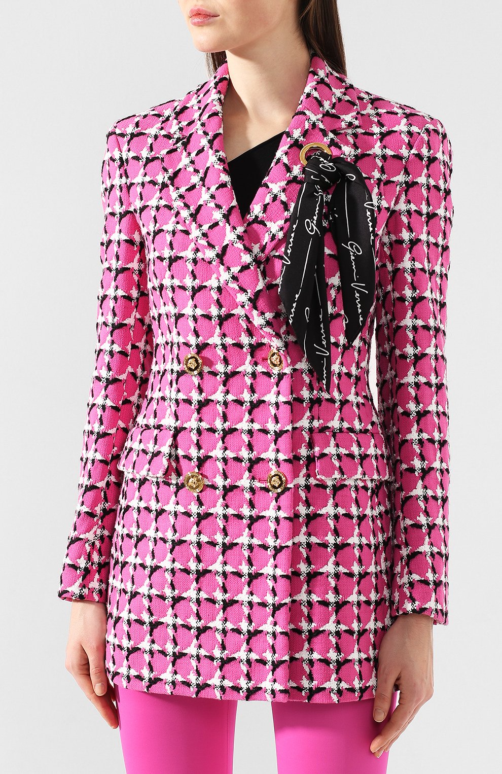 Жакет из смеси хлопка и шерсти VERSACE, арт. A85657/A232908, фото 3