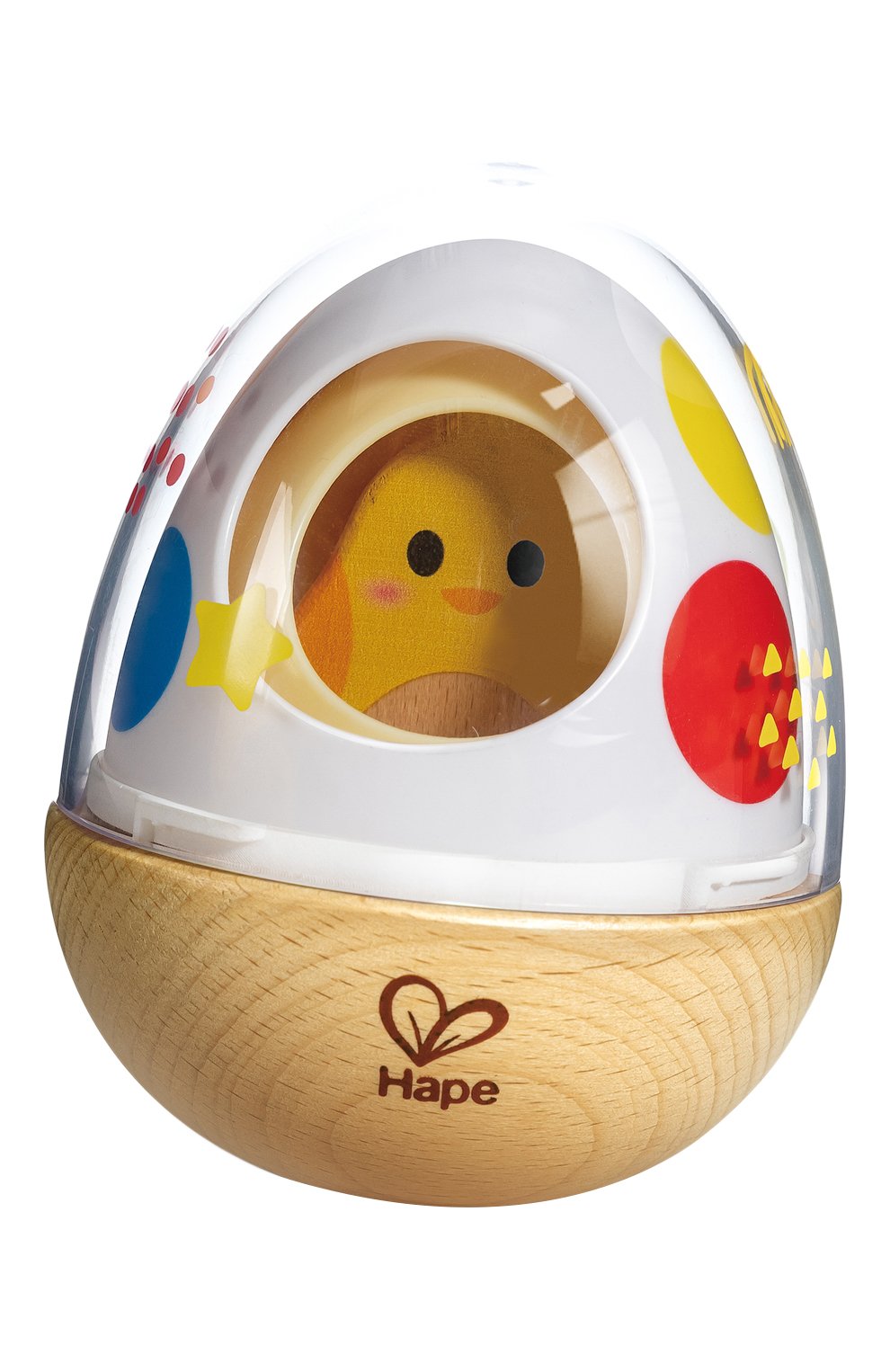 Игрушка-неваляшка домик для цыпленка HAPE, арт. E0514_HP, фото 1