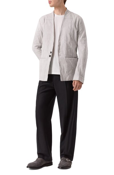 Хлопковый пиджак 139DEC, арт. SUT631-W-GR, фото 2