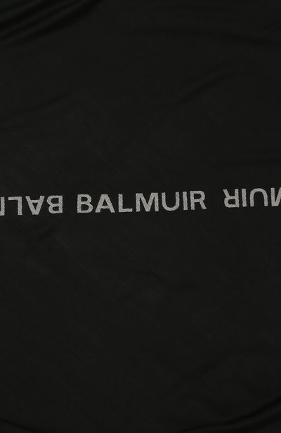Шаль logo BALMUIR черного цвета по цене 37900 руб., арт. 2110011, фото 3 Шаль logo BALMUIR, арт. 2110011, фото 3