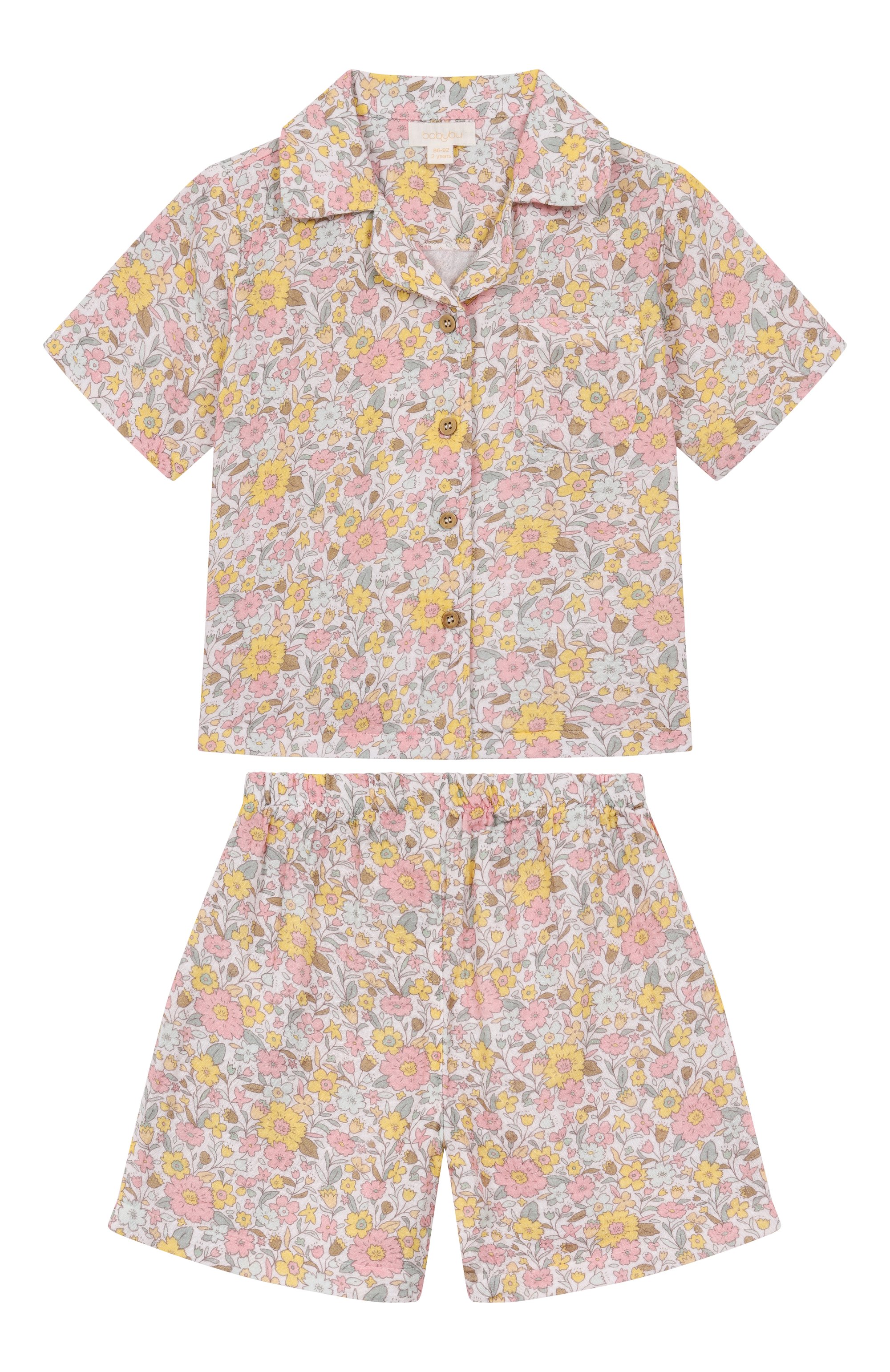 Комплект из рубашки и шорт BABYBU, арт. BI-S5008S235G, фото 1