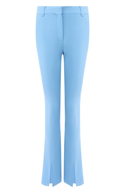 Женские брюки с разрезами VICTORIA BECKHAM, арт. TR SLM 2809 MSS19 FLUID CADY