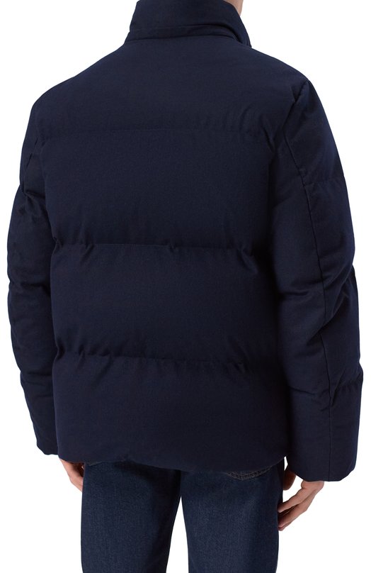 Пуховик Altai из шерсти и кашемира 12 STOREEZ 127184 Синий  127184 Фото 6