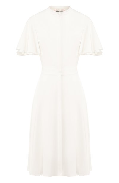 Шелковое платье ALEXANDER MCQUEEN, арт. 605280/QBAAF, фото 1
