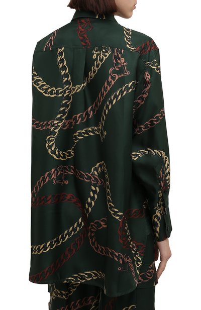 Шелковая рубашка VICTORIA BECKHAM, арт. 1122WSH003323A, фото 4