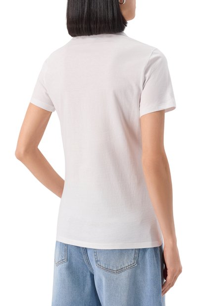 Хлопковая футболка BOSS ORANGE, арт. 50540260, фото 4