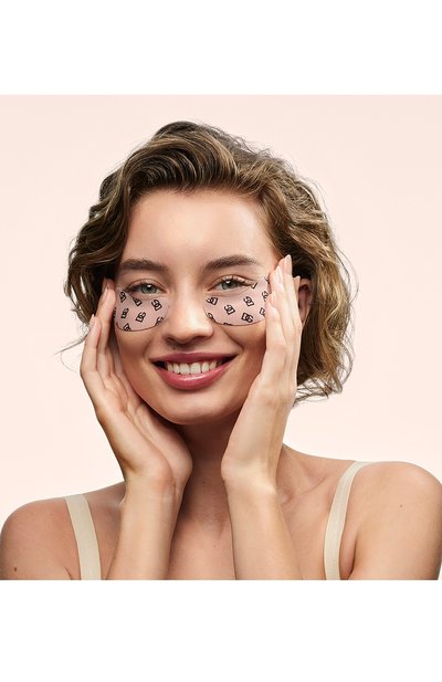 Осветляющие гелевые патчи для кожи вокруг глаз no-puff caffeine eye patches (5шт.) DOLCE & GABBANA, арт. 8054754407938, фото 3
