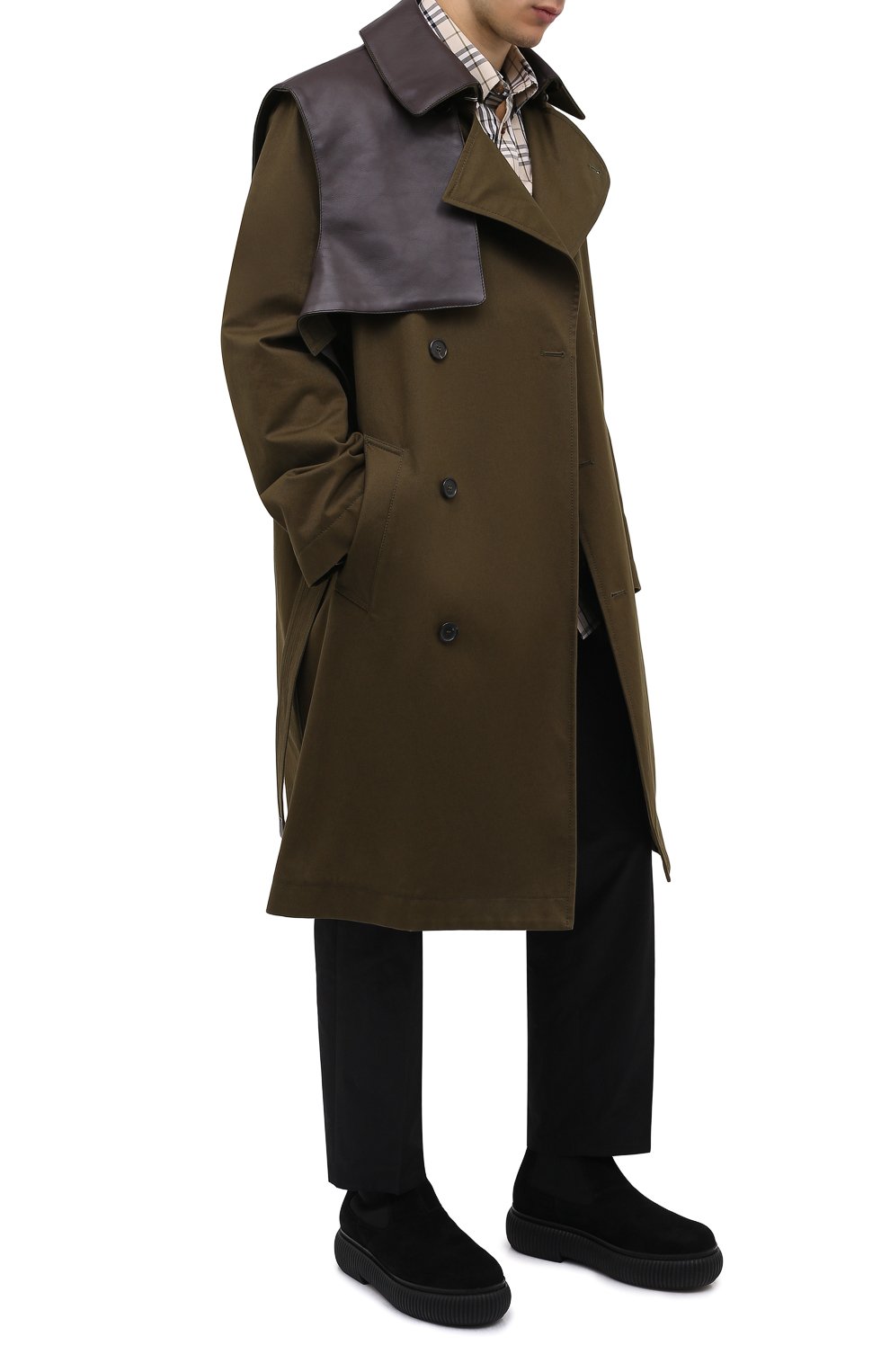 Замшевые челси LANVIN, арт. FM-B0LI01-SHEA-H21, фото 2