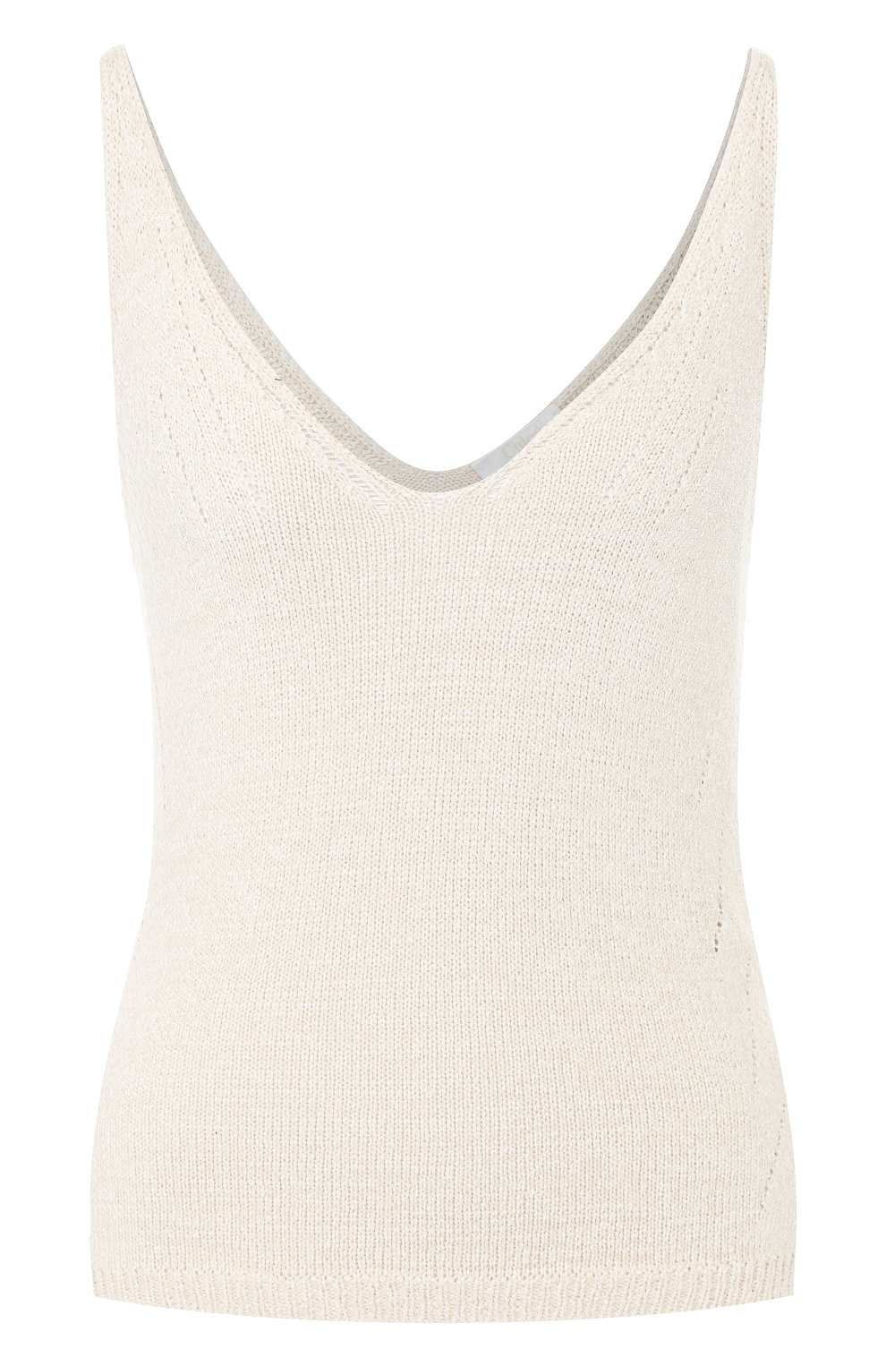 Топ CHLOÉ белого цвета по цене 72100 руб., арт. CHC19UMH14600, фото 1 Топ CHLOÉ, арт. CHC19UMH14600, фото 1