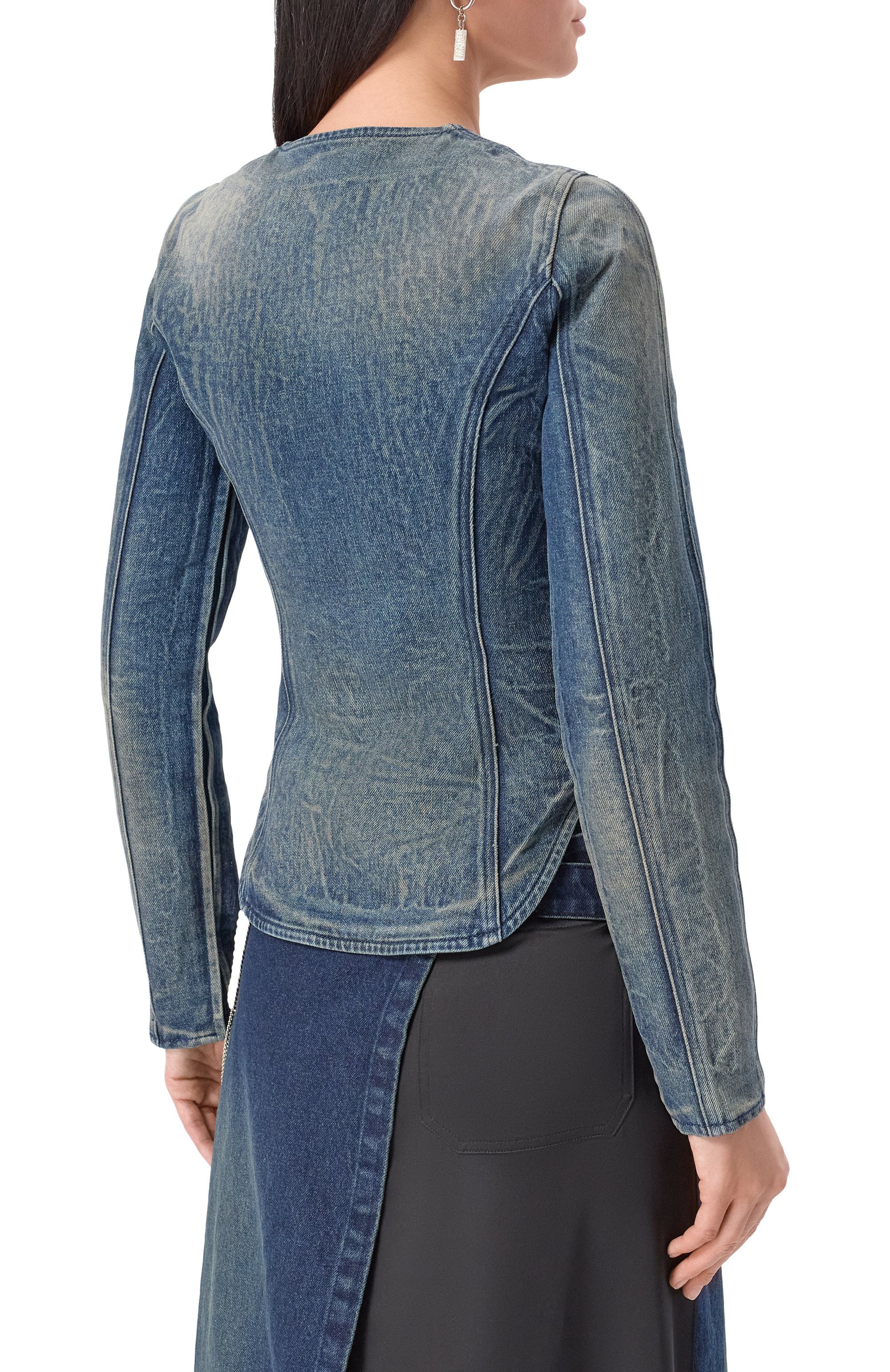 Джинсовая куртка DIESEL, арт. A17926/007BG, фото 4