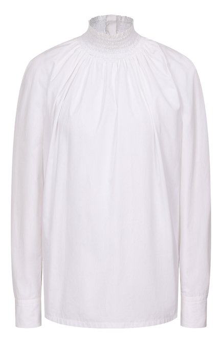 Женская хлопковая рубашка PRADA, арт. P987GR-1UCX-F0009-201