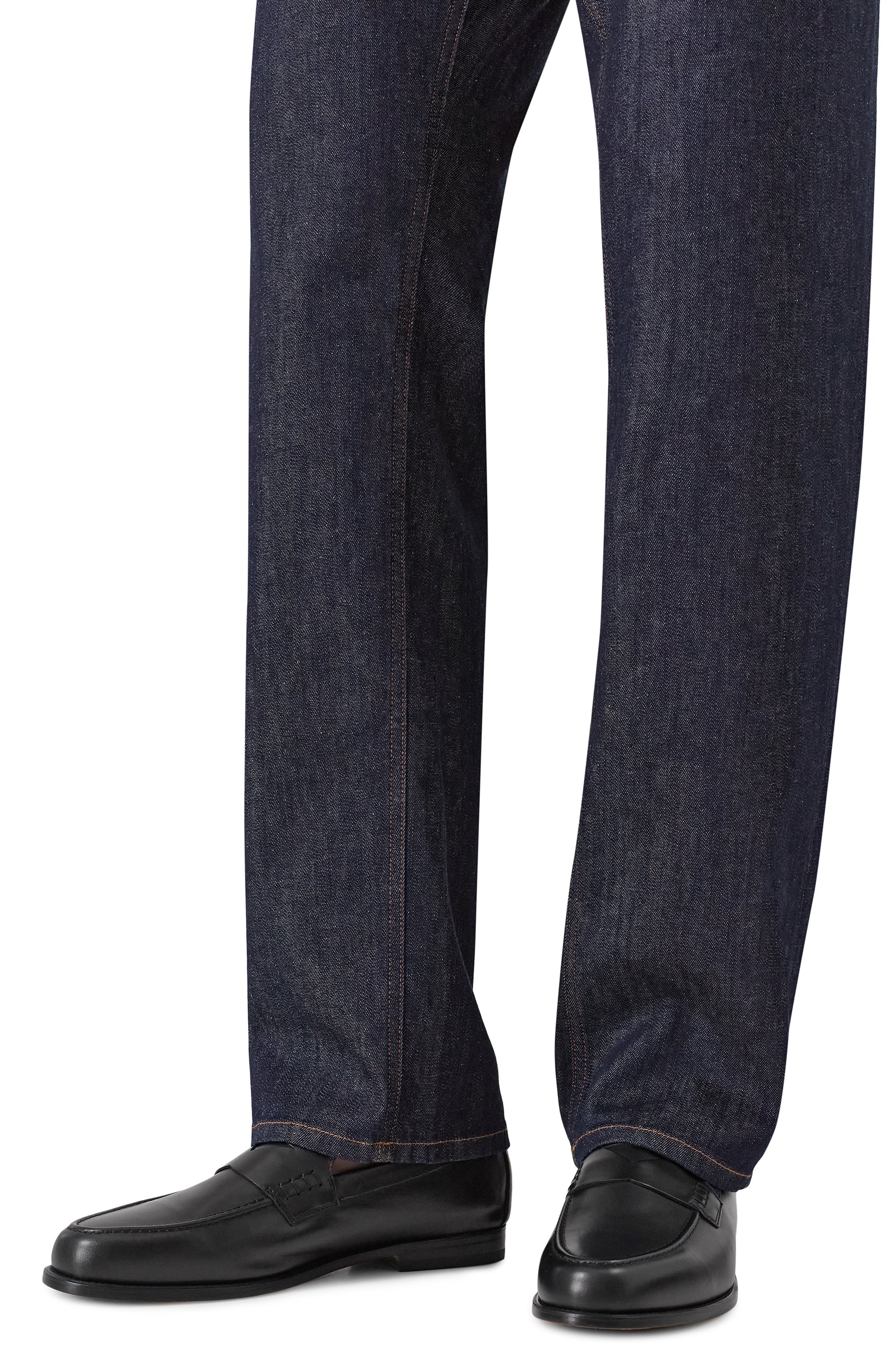 Кожаные пенни-лоферы DOUCAL'S, арт. DU3397MARIUY259N, фото 3