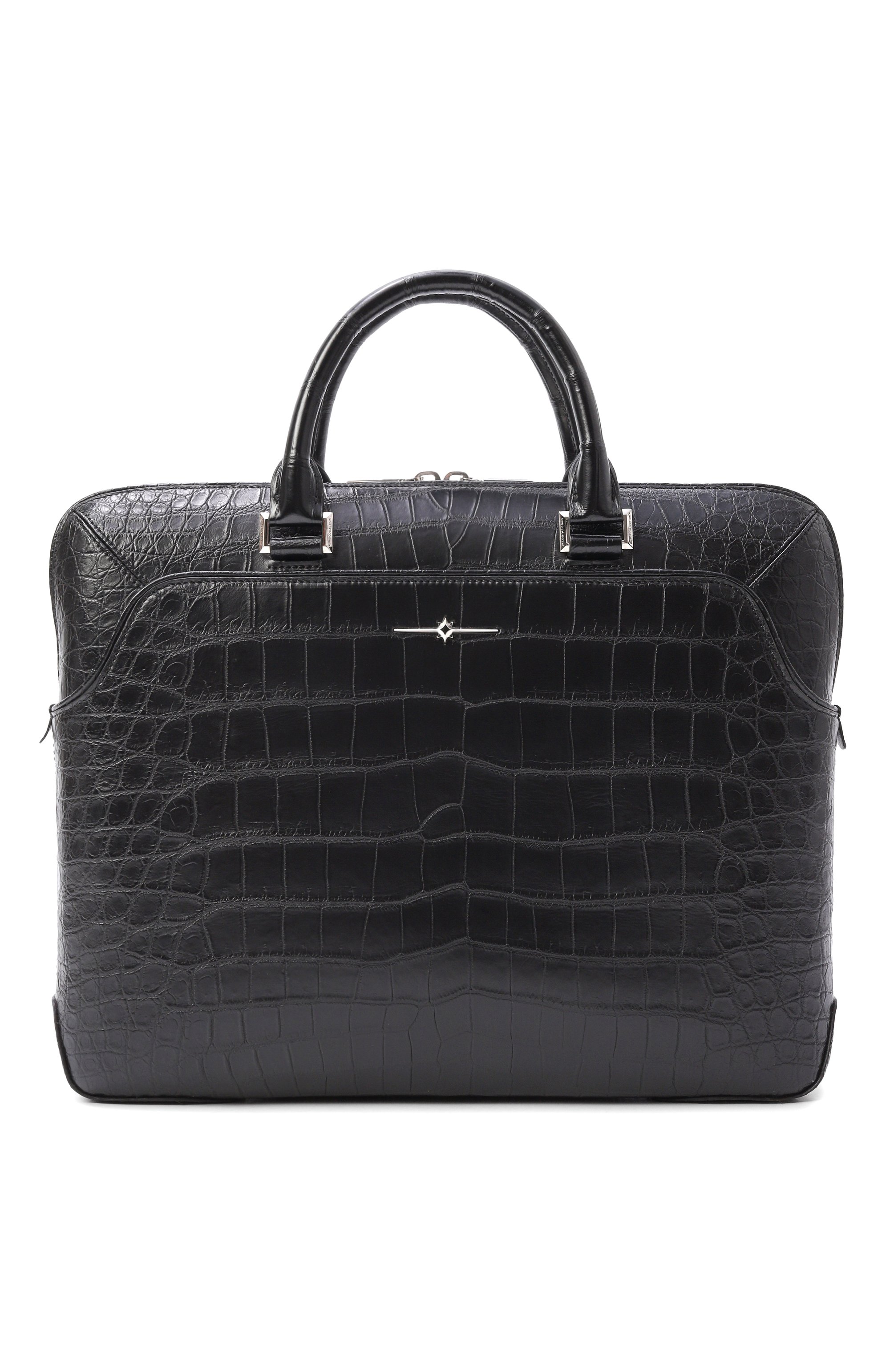 Сумка из кожи крокодила AURUS COLLECTION, арт. BB009BKS, фото 1