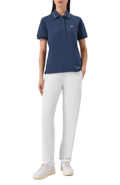 Хлопковое поло AERONAUTICA MILITARE, арт. P01911DP00343, фото 2