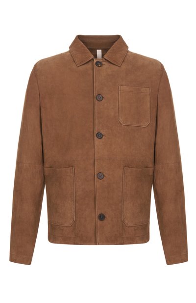 Мужская замшевая рубашка DUNO, арт. C0REX/B0LGHERI