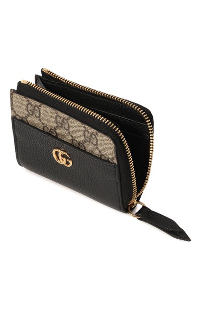 Футляр для кредитных карт gg marmont GUCCI черного цвета по цене 56160 руб., арт. 658609 17WAG, фото 3 Футляр для кредитных карт gg marmont GUCCI, арт. 658609 17WAG, фото 3