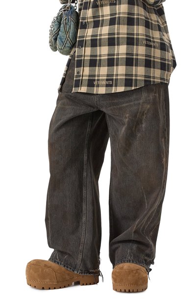 Замшевые полусапоги alaska BALENCIAGA, арт. 803771/WBFC1, фото 3