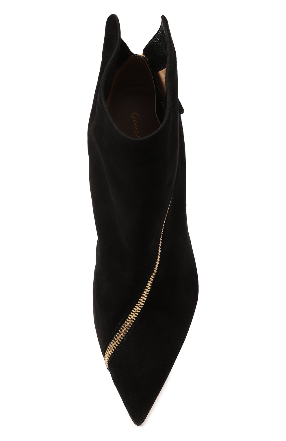 Замшевые ботильоны benet  GIANVITO ROSSI, арт. G73518.15RIC.CASNER0, фото 6