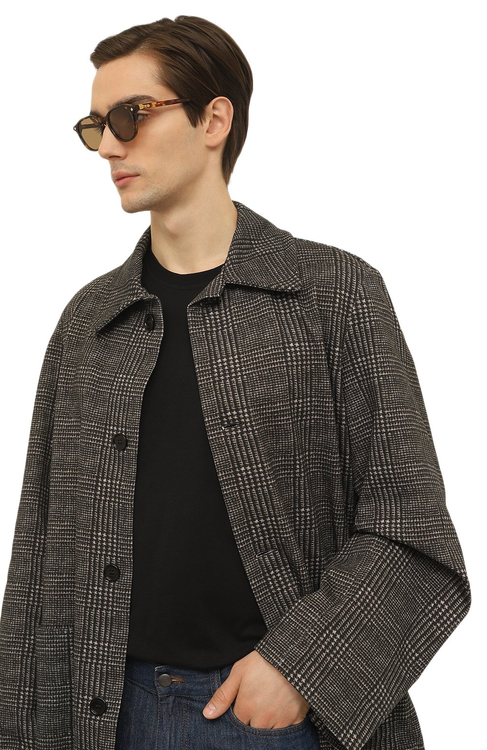 Солнцезащитные очки LUNETTERIE GENERALE коричневого цвета по цене 74600 руб., арт. DESERT RAIN LG-DR-02-SUN-BRN, фото 3 Солнцезащитные очки LUNETTERIE GENERALE, арт. DESERT RAIN LG-DR-02-SUN-BRN, фото 3