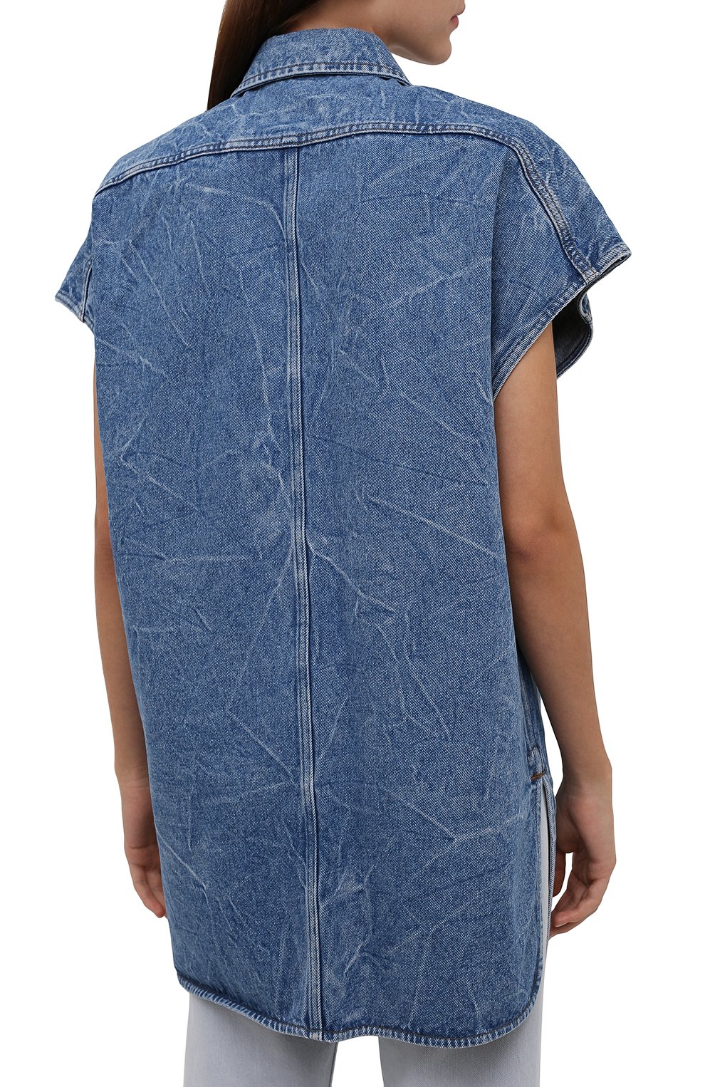 Джинсовый жилет DRIES VAN NOTEN, арт. 212-010505-3381, фото 3