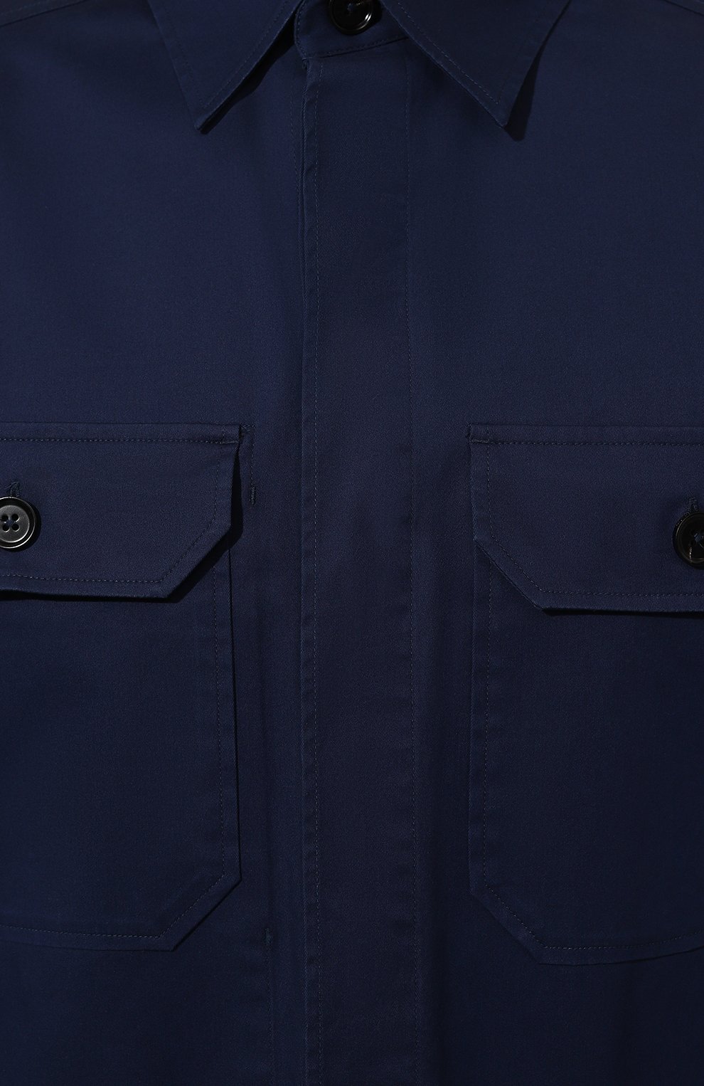 Хлопковая рубашка ZEGNA, арт. UDV16A7/S0T8, фото 5