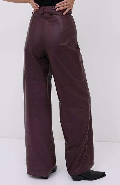 Кожаные брюки MASLOV, арт. BR101, фото 4