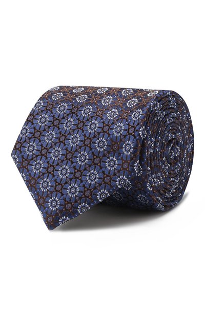 Мужской шелковый галстук CANALI, арт. 18/HJ02318