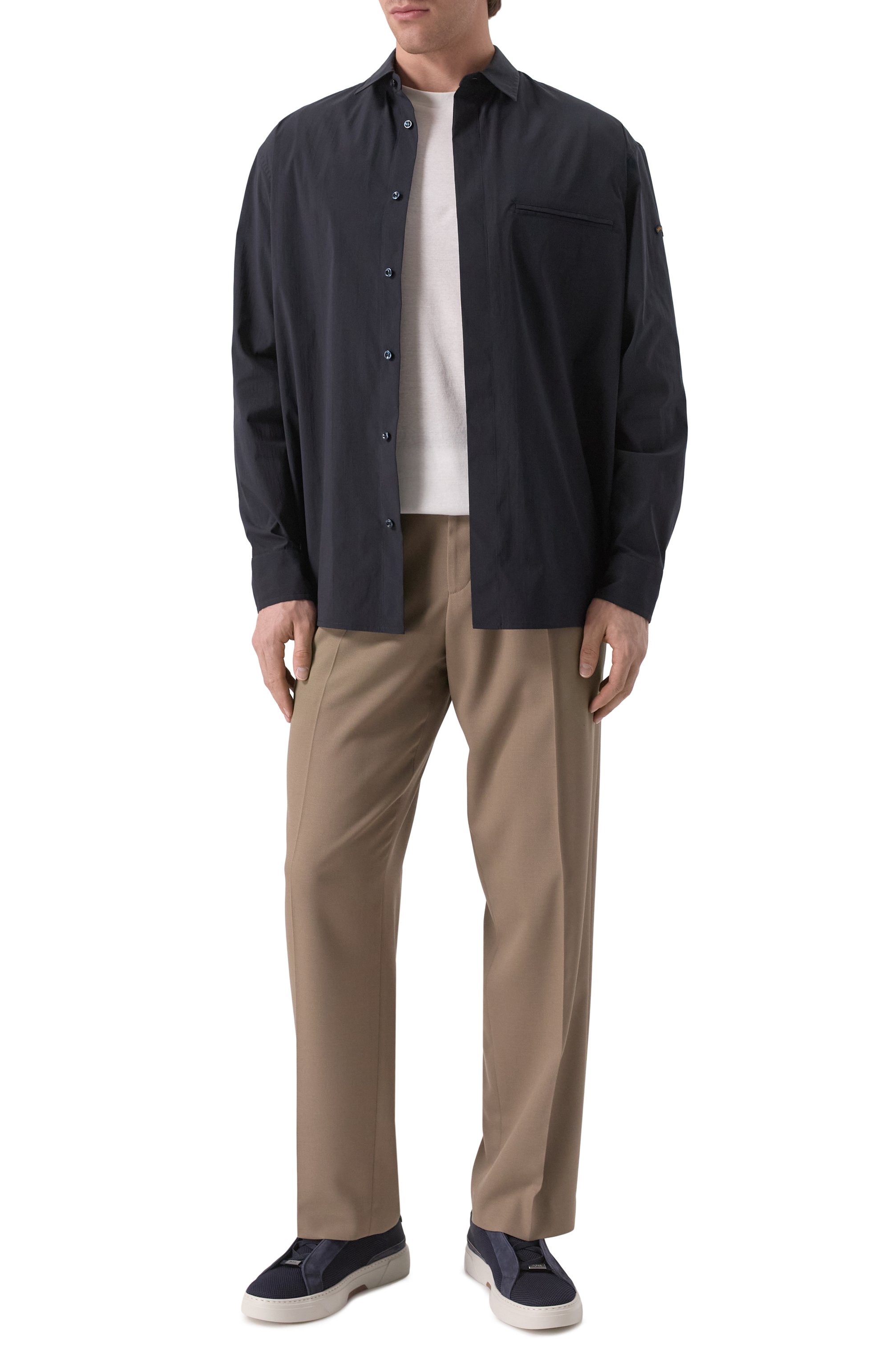 Текстильные кеды gary BOSS, арт. 50539108, фото 2