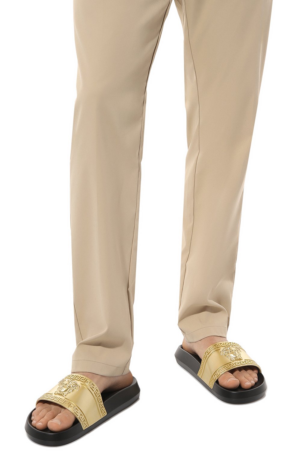 Резиновые шлепанцы VERSACE, арт. 1008733/DG0LG2X, фото 3