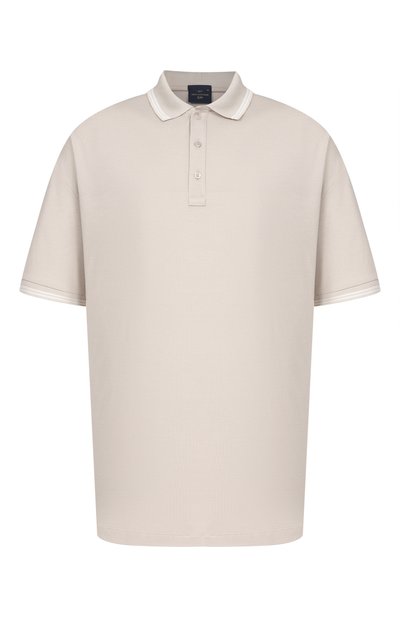 Мужское поло из хлопка и лиоцелла PAUL&SHARK, арт. 26411256