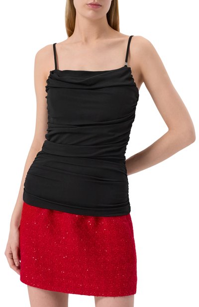 Топ HUGO черного цвета по цене 14950 руб., арт. 50537142, фото 3 Топ HUGO, арт. 50537142, фото 3