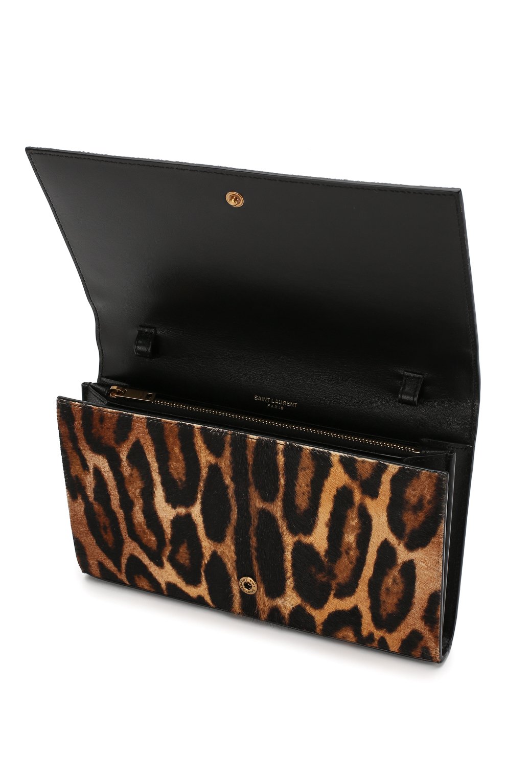 Сумка monogram kate SAINT LAURENT леопардового цвета по цене 249500 руб., арт. 377829/1EU4W, фото 4 Сумка monogram kate SAINT LAURENT, арт. 377829/1EU4W, фото 4